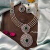 American diamond neckset